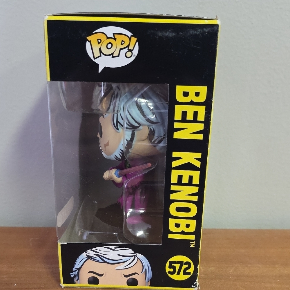 Funko Pop Star Wars Ben Kenobi with Purple Robe - Picture 4 of 6